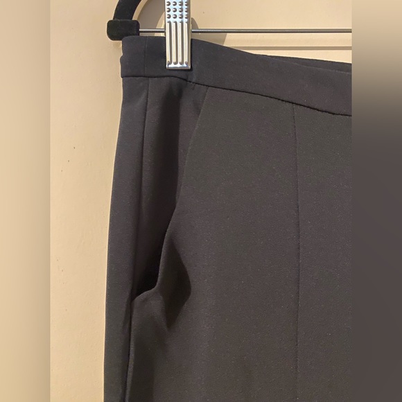 Zara Women’s Black Straight Leg Pants Size US Large - Picture 2 of 9